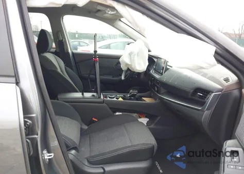 2021 Nissan Rogue S Intelligent Awd z USA, uszkodzony, nr VIN 5N1AT3AB5MC843494